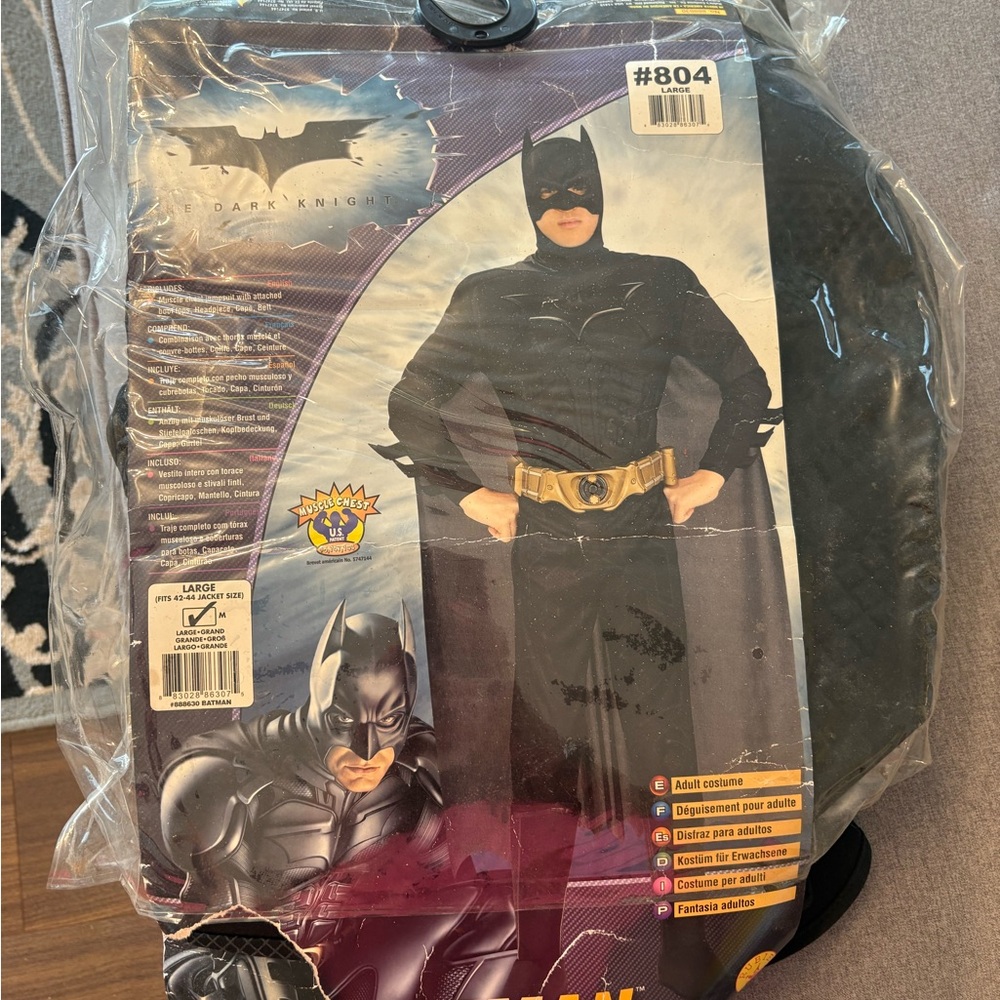 Adult Batman Costume - Black